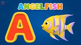 A&ndash;Z Sea Animals Alphabet Song | Phonics Sounds for Toddlers | Learn ABC with UZR Kids #abcd