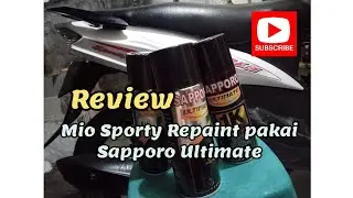Review Mio Sporty Repaint pakai Sapporo Ultimate 