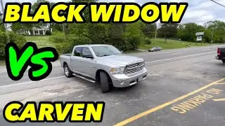 RAM 1500 5.7L HEMI V8: BLACK WIDOW RACE VENOM Vs CARVEN TR-SERIES!