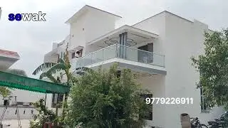 Toughened glass railing | glass railing design | stud glass railing | glass railing design| Front 