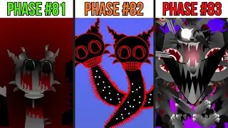 Phase 81 VS Phase 82 VS Phase 83 in Incredibox Sprunki