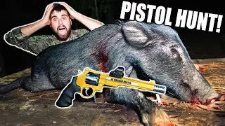 44 Magnum Pistol ОХОТА НА КАБАНА! *ДАЛЬНЯЯ ДИСТАНЦИЯ*