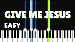 Danny Gokey - Give Me Jesus | EASY PIANO TUTORIAL by Synthly