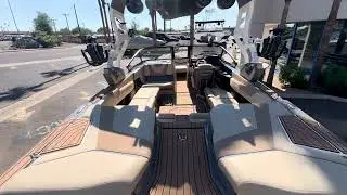 2021 Super Air Nautique G23 - Mystic white, Medallion Metal Flake, & Tungsten grey