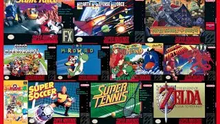The Best 16-Bit Video Game System - Super Nintendo Entertainment System