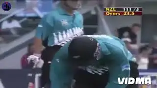MATTHEW HORNE & CHRIS CAIRNS| 69 RUNS PARTNERSHIP VS INDIA @ NAPIER IN 1999.