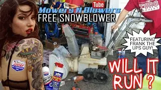 FREE CRAFTSMAN 420 TRAC PLUS SNOW BLOWER CARBURETOR CLEAN TIGHTEN DRIVE AUGER CABLE RECOIL REPAIR