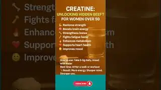 Why Every Woman Over 50 Needs Creatine! | The Secret Youth Molecule 💪 | Prime Wellness