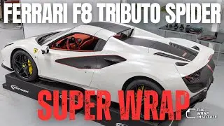 FERRARI F8 TRIBUTO SPIDER SUPER WRAP