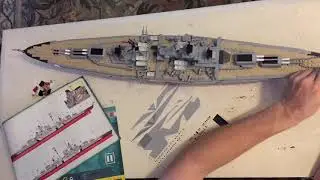 COBI Historical Collection Battleship Bismarck Time-Lapse Build