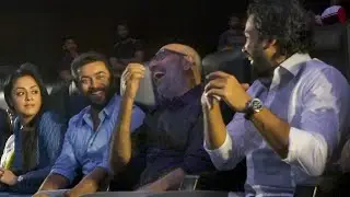 Suriya Jyothika, Karthi, Sathyaraj at Thambi Audio Launch | Candid Moments | surya family
