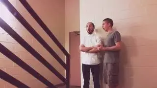 Stairwell Singing: Perfect Fifth - Bass Singers - Low Note (Ft. David Kahn)