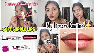 💥Lets do Lipcare💋 With Lipzlite Liplightening Cream || My LipCare Routine|| Tamil