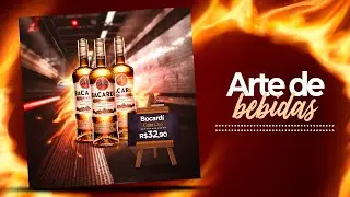 Criação de Arte para Bebidas