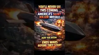 AGM-158 JASSM &ndash; America&rsquo;s Silent Killer Missile #militaryhistory #history