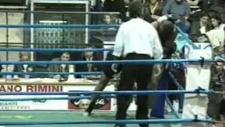 Davide Carli vs Side Khoe - Titolo mondiale thai boxe 1997 - parte 2