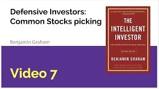 Stock picking rules for a defensive investor