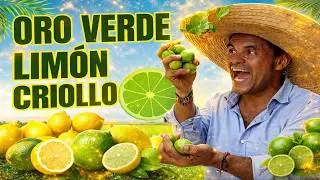 Cosechando Oro Verde: Lim&oacute;n Criollo Fresco.