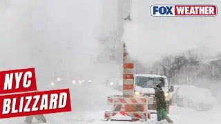 Blizzard Warning Issued For New York City For First Time In Nearly A Decade