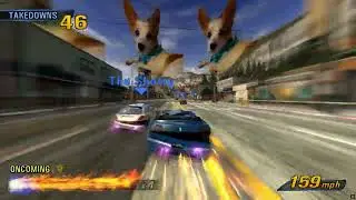 Burnout 3 Takedown - Road Rage - Silver Lake Southbound (74 Takedowns)