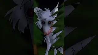 Where did everybody go?               #art #furry #horror #creepy #animation #art #woods #skinwalker