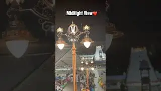 Mid Night View at Tirupati Balaji #tirupati #tirupatibalajimantra #tirupatistatus #tirumala #temple