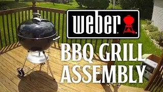 Weber BBQ Grill Assembly (GoPro Video)