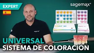 Sistema de coloración universal Paint 3D explicado | Sagemax expert