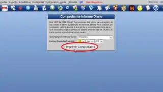 COMPROBANTE DE INFORME DIARIO - ORION PLUS