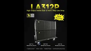 SANWAY NEW ARRIVAL LA312P 2x12'' 3 WAY Line array speaker