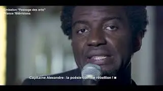 Portrait de Marc Alexandre Oho Bambe dans ''Passage des arts'' - France t&eacute;l&eacute;vision 10 septembre 20