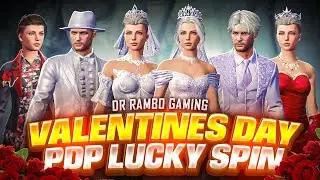 PUBG Mobile PDP Valentines Day Lucky Spin Opening &hearts;️😍 || Rambo
