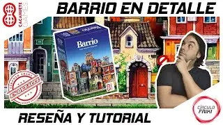 ⭕ BARRIO 🏘️ Reseña, Cómo se juega / Tutorial 🏘️ Juego de mesa - Cacahuete Games