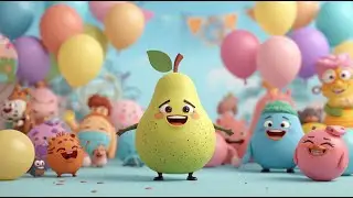 APPRENDS les Couleurs FACILE & L'Homme Poire Toc Toc ! 🎨🍐 Miyu - Chansons Pour Enfants