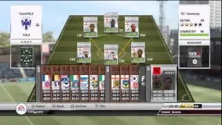 Fifa 12 Ultimate Team Squad Builder - English Silver Squad