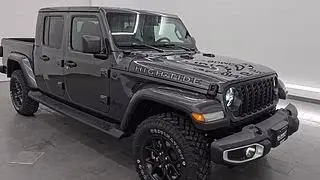 2025 Jeep Gladiator High Tide Granite Crystal Metallic Clearcoat New. walk around for sale in Fond D