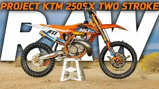 KTM 250SX TWO STROKE PROJECT RAW:MITCH ANDERSON BUILD