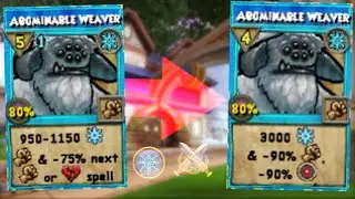 Wizard101: THEY'RE NERFING ABOM?!! (Max Ice PvP)