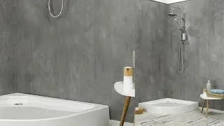 Deko Wall Acqua - room-high, waterproof, natural wall elements