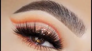 COLOURPOP ORANGE YOU GLAD PALETTE EYE LOOK TUTORIAL
