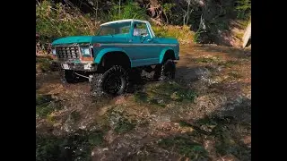 Ford Bronco Scale Crawler Summer Water Crawling Adventure - SSD Trailking - Rc Fun - Enjoy