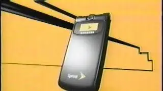 Sprint  - Power UP Commercial  - Samsung M500 Cellular Phone (2007)