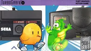 PC ENGINE 16-BIT's GRAPHICS were really MUCH BETTER than MASTER SYSTEM? - GRAPHICS comparison.