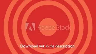 Red circle background, motion background, animated background, circles, circles background video