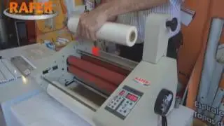 Cambio de rollos en Laminadoras RAFER