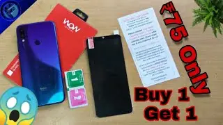 Best Flexible Tempered Glass For Redmi Note 7 Pro/Note 7 |75 Only Buy 1 Get 1 |🔥