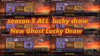 Codm season 5 all lucky draw leaks | cod Mobile season 5 all lucky draw | codm season 5 lucky draw