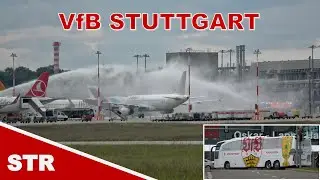 VfB Stuttgart: Die DFB-Pokalsieger landen auf dem Flughafen Stuttgart!