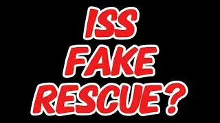 ISS Fake Rescue 🤔 #rescue #fake #real