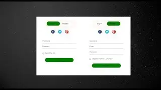Cara Membuat Login & Form Pendaftaran Menggunakan HTML & CSS
